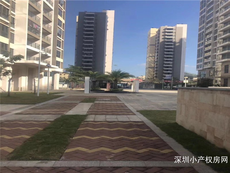 龙岗坪山小产权《坪山竹韵花园》3-5年确定换不动产证，小产权房的价格买商品房，值！